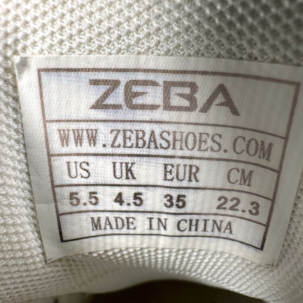 Zeba Shoes Womens Size 5.5 Vanilla Comfort Slip On Hands Free Walking Sneaker - Picture 12 of 15